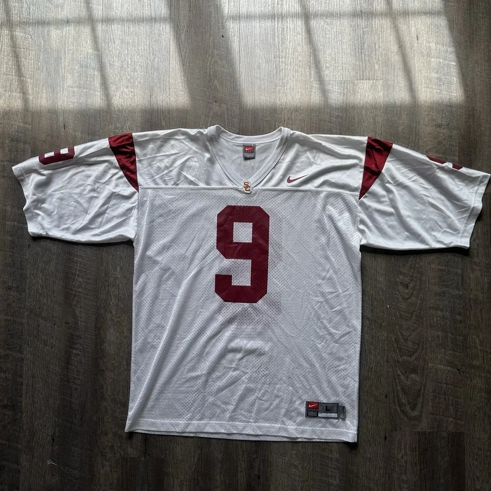 Men's‎ Nike Team Bryce Young #9 Alabama Crimson Tide Jersey Sz L - White RARE